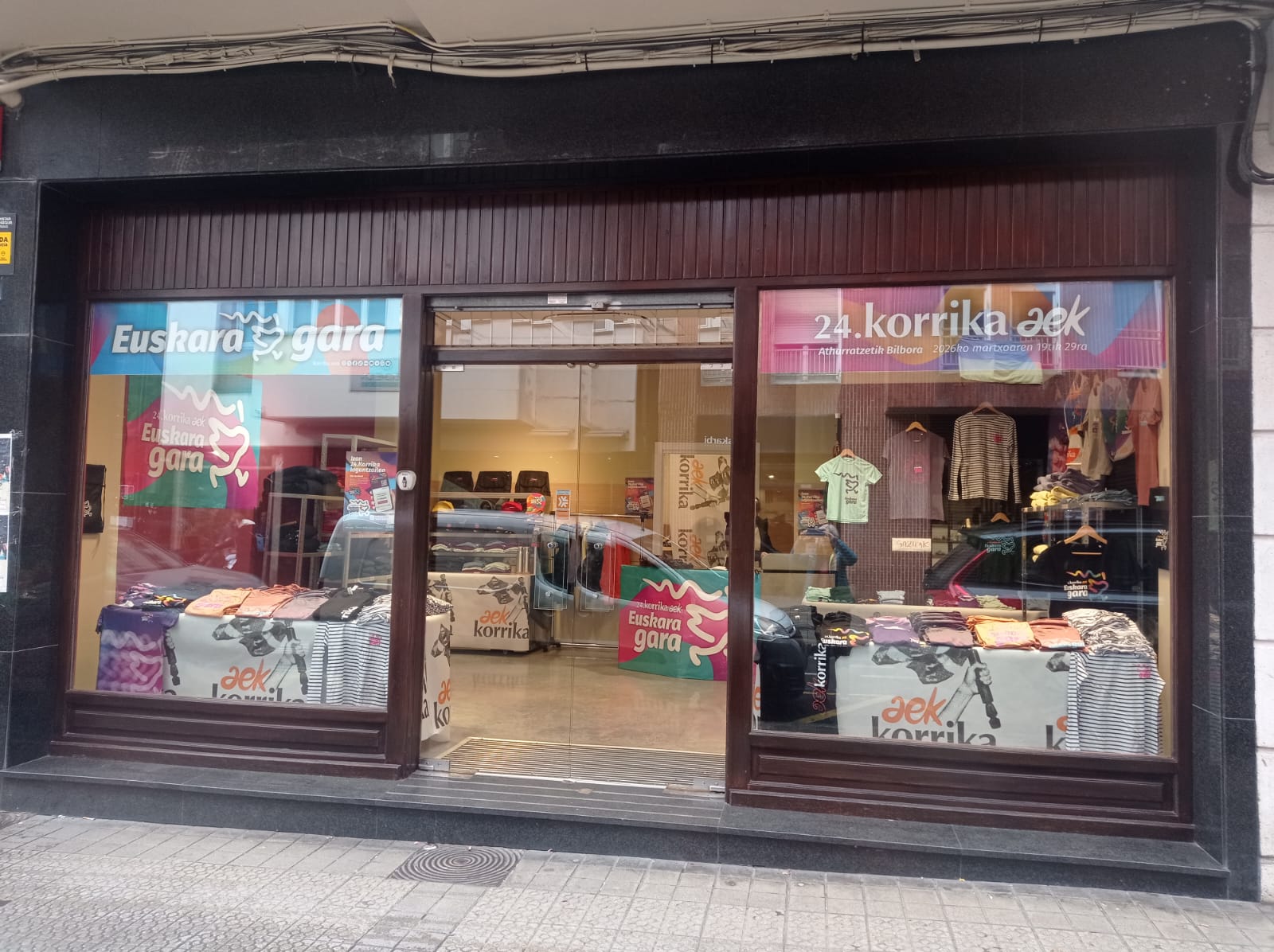 Tienda de Korrika en Durango